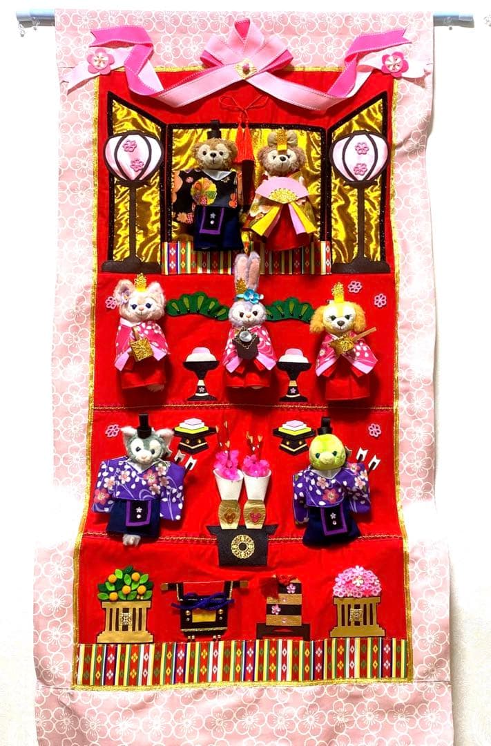 ダッフィーフレンズ☆コスチューム☆雛祭り☆タペストリー