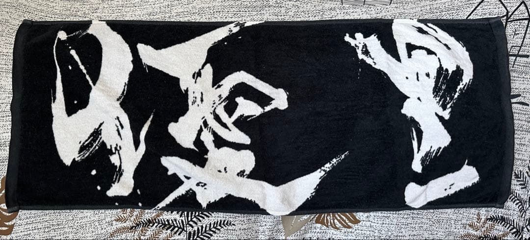 優里　ダイナミックロゴフェイスタオル　タオル　ライブグッズ　ロゴ　フェイスタオル