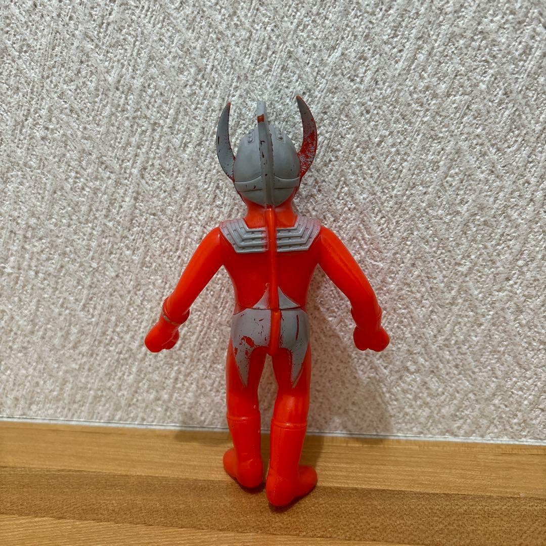 ウルトラマンタロウ　ソフビ　ブルマァク　当時物
