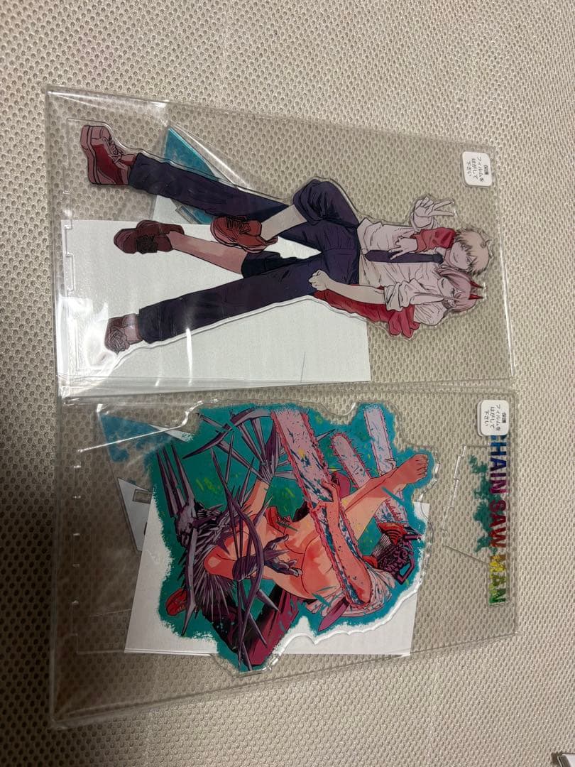 チェンソーマン　ジャンプショップ　アクリルmegaフィギュア　デンジ　パワー