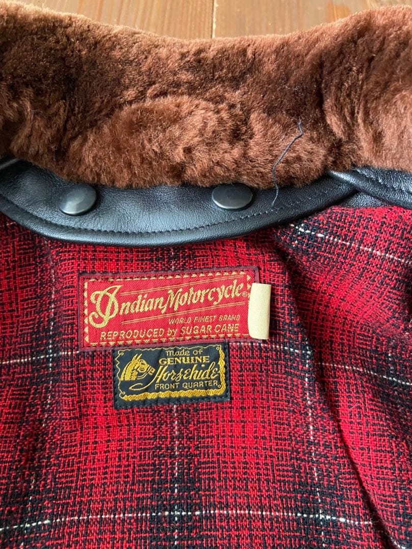 Indian Motorcycle シングル ライダース ジャケット 東洋