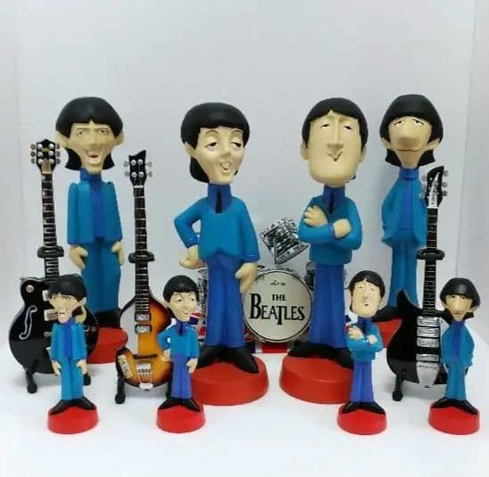 ビートルズ CARTOONアニメ大型人形♣USA1985年ディスプレイビンテージ