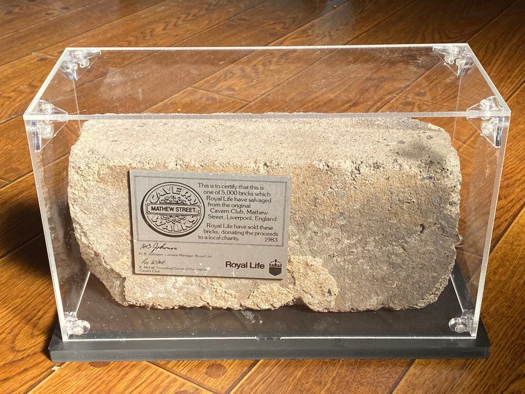 《完全限定品》THE BEATLES ビートルズ キャバーンクラブ レンガ