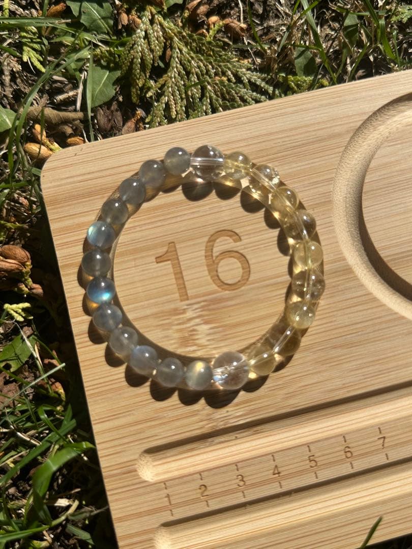 ユニドロブレスレット　イエロー系