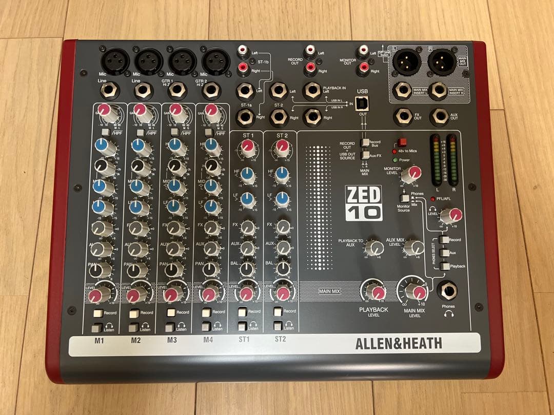 【超美品】ALLEN&HEATH ZED10 アナログミキサー
