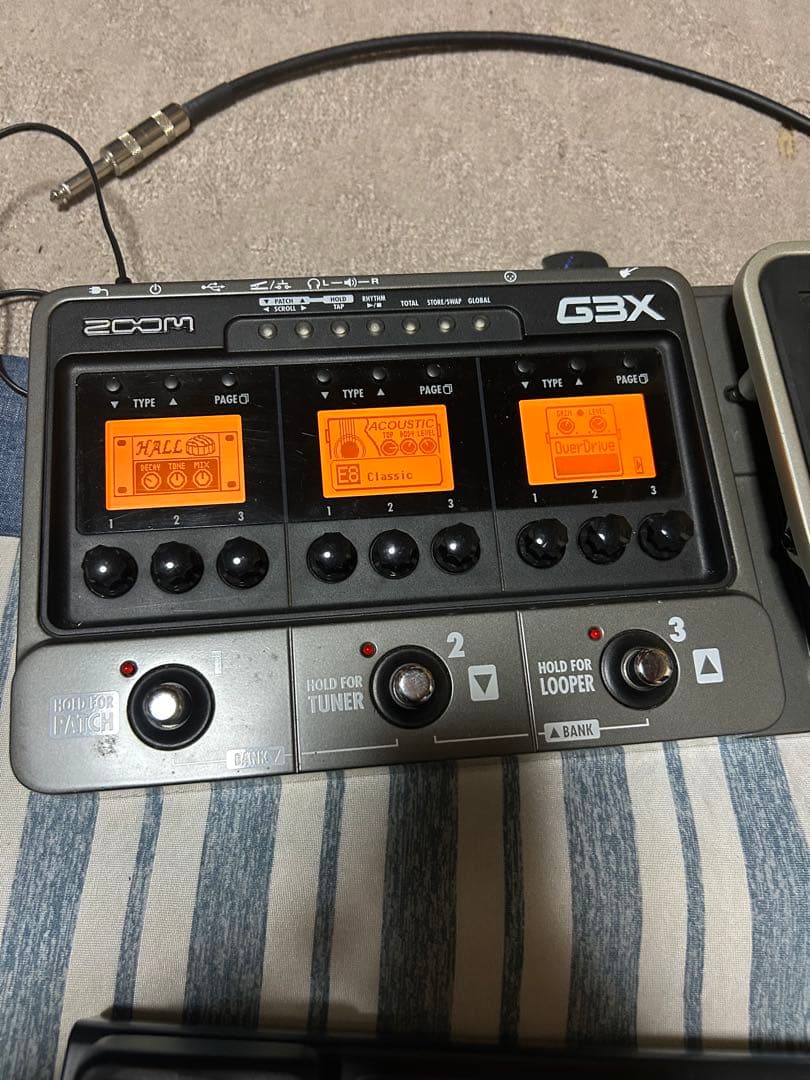 ZOOM G3X 本体＋電源コード