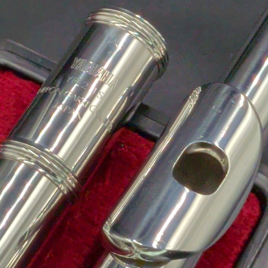 フルート　調整済　ヤマハ　YFL211S（Eメカ.銀メッキ仕様）　美品