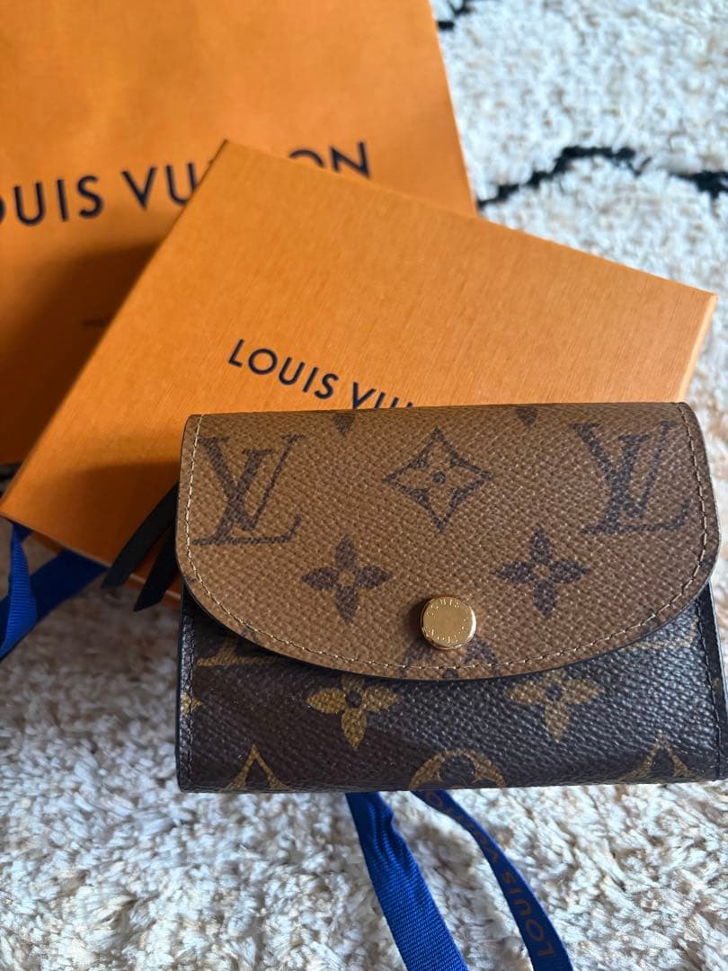2024購入品LOUIS VUITTON ポルトモネ・ロザリ/ケース現行品
