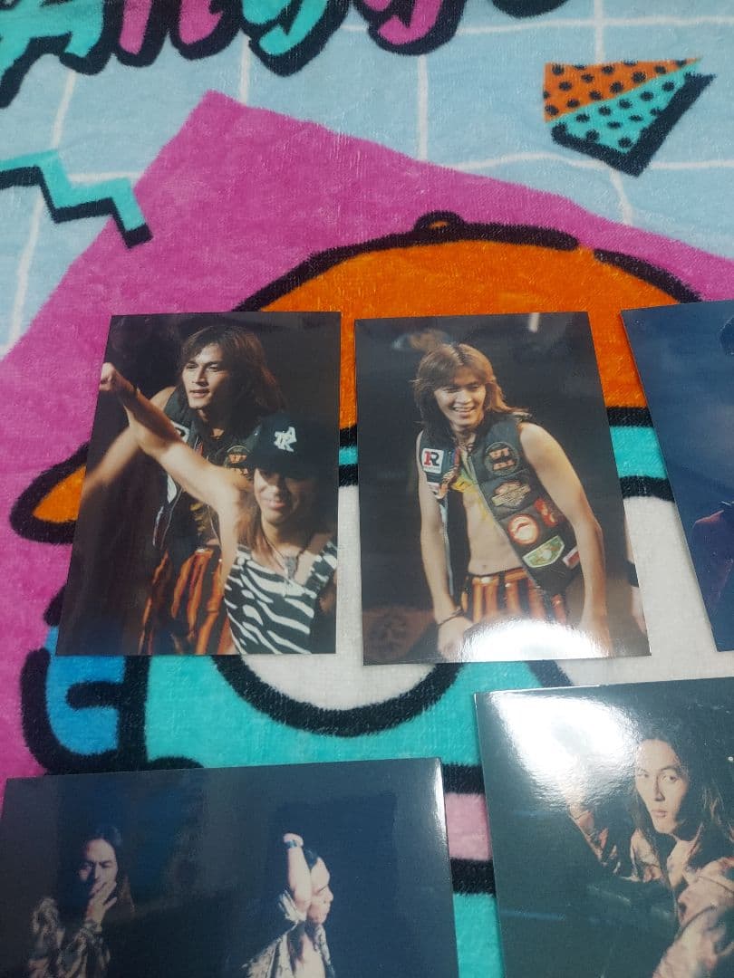 B'z　稲葉浩志　18枚　1994ツアー　タバコ　ロン毛　バラ売り○