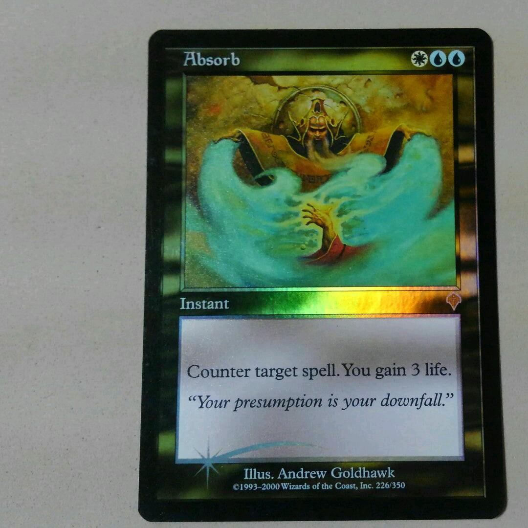 MTG 吸収 Foil 初版 英語