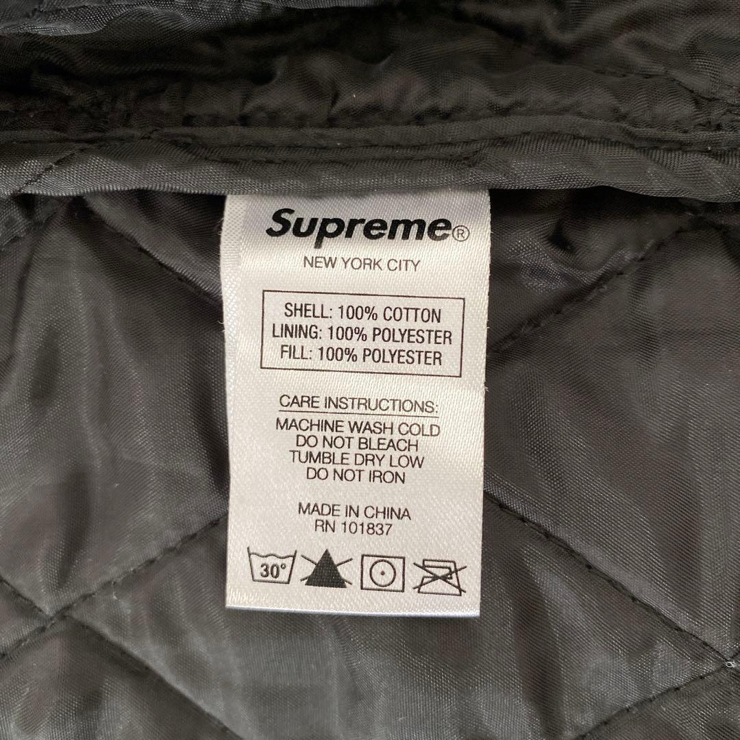 Supreme キルティングジャケット