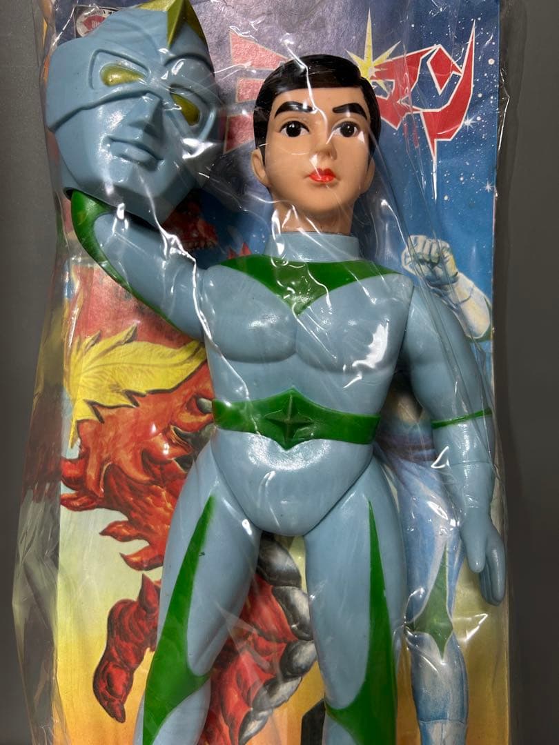 ミラーマン　マスク脱着タイプ　未開封　ブルマァク　円谷プロ　デットストック？