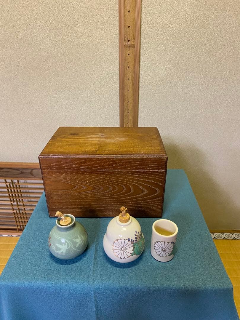 茶道具 / 茶箱 利休茶箱 女桑 上品