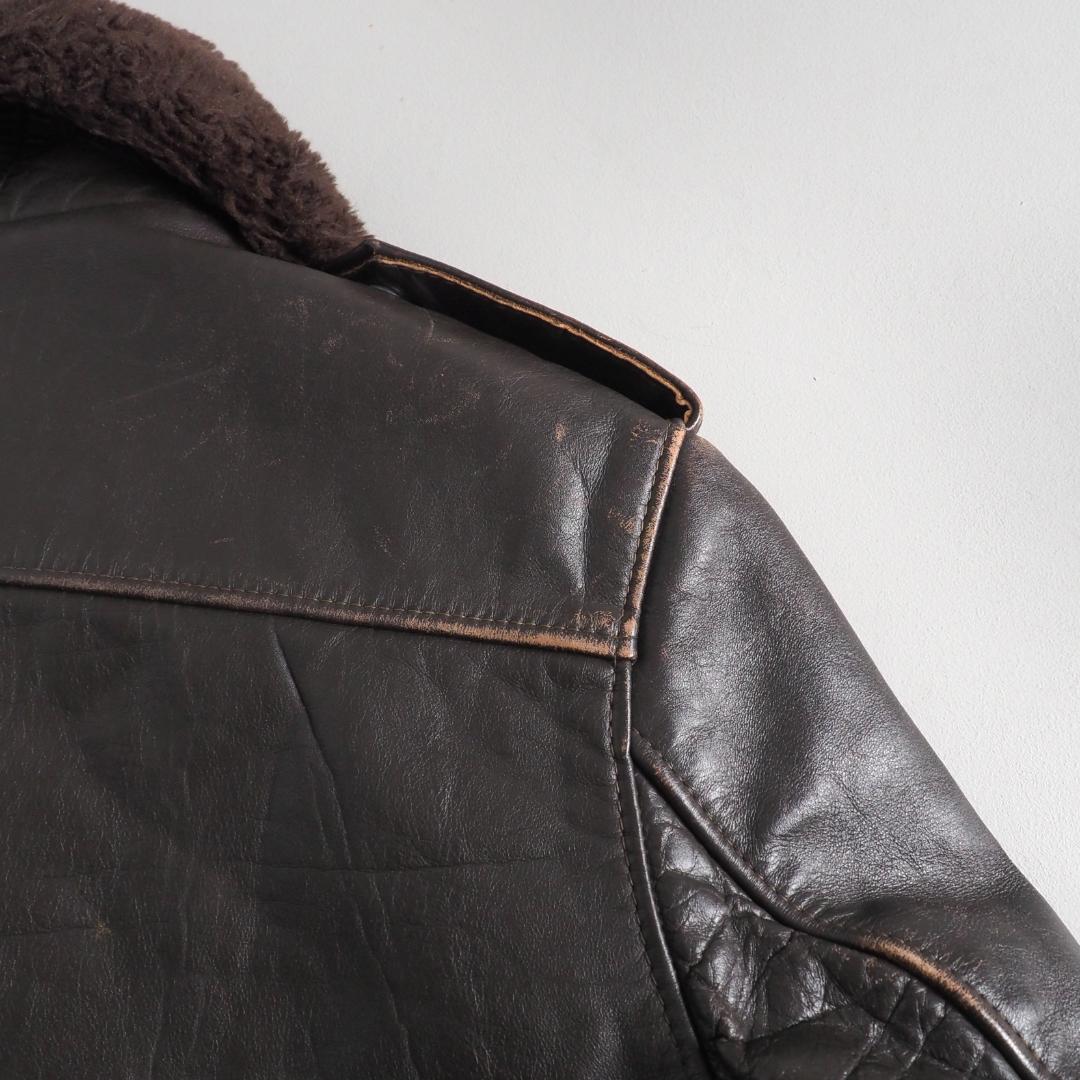 Schott　ショット　38　ライダースジャケット　G-1　ライナー付き　本革