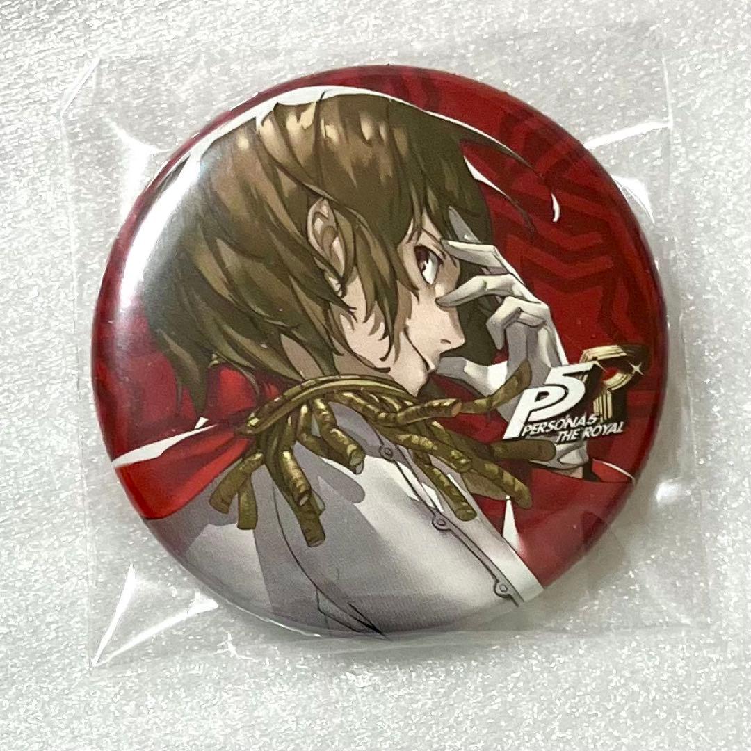 ペルソナ5 ザ・ロイヤル サウンドトラックCD 特典 明智吾郎 クロウ 缶バッジ