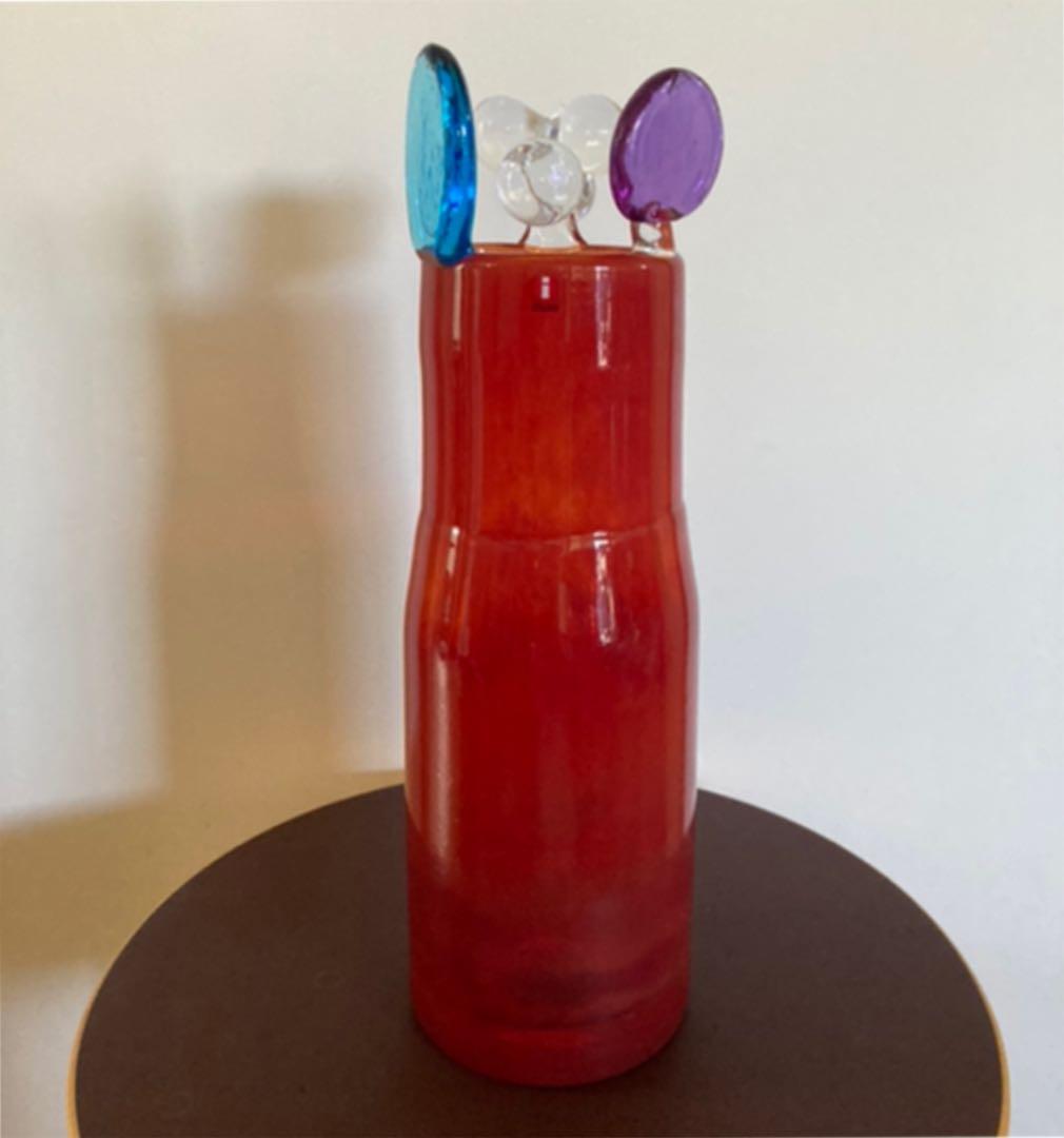 Pampula vase 290  Scope A型 レッド　イッタラ　ポムポム