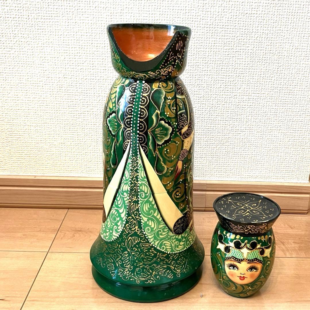 ロシア製 マトリョーシカ ウォッカスタンド　置物