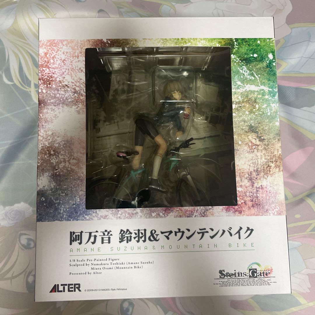 シュタインズゲート　阿万音　鈴羽&マウンテンバイク　フィギュア　新品未開封