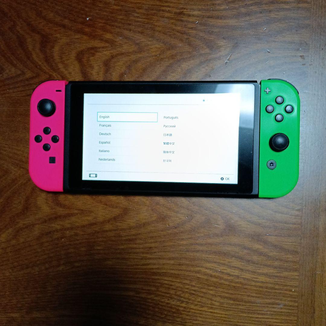 Nintendo Switch 本体 Joy-Conは不安定な状態です