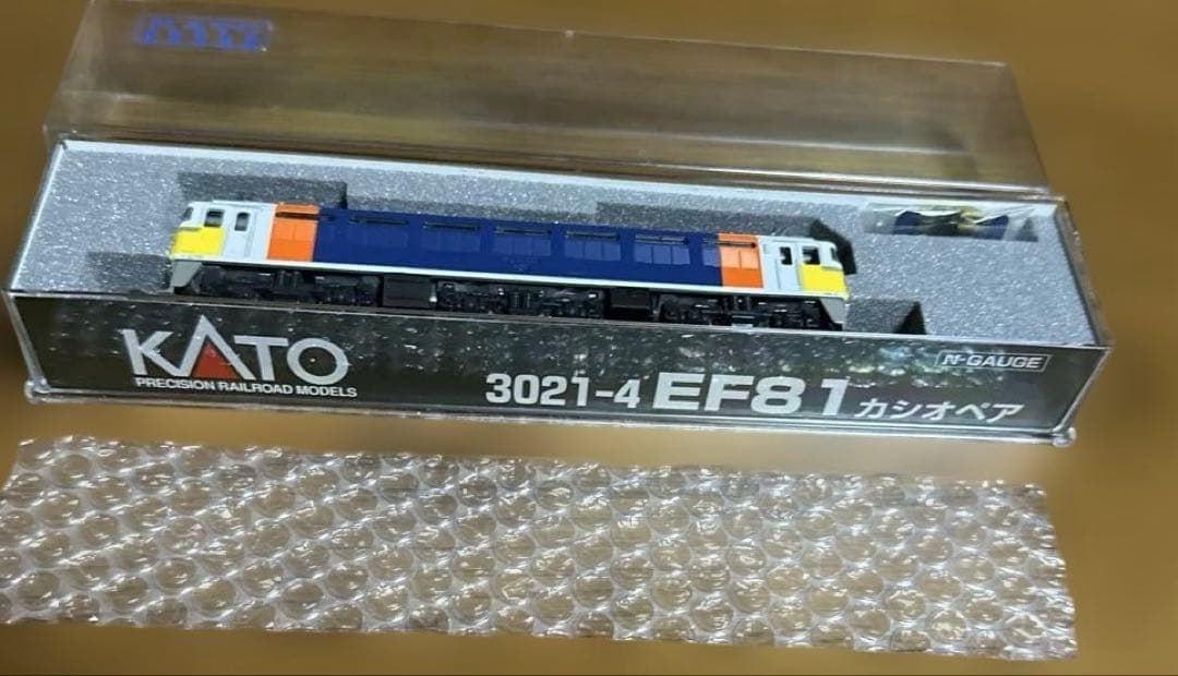 KATO 3021-4 EF81 カシオペア 電気機関車