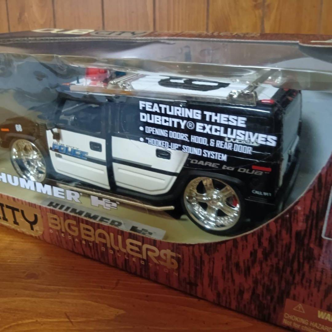 Jada ジャダ　HUMMER ハマー　H2 ポリスカー　1/18
