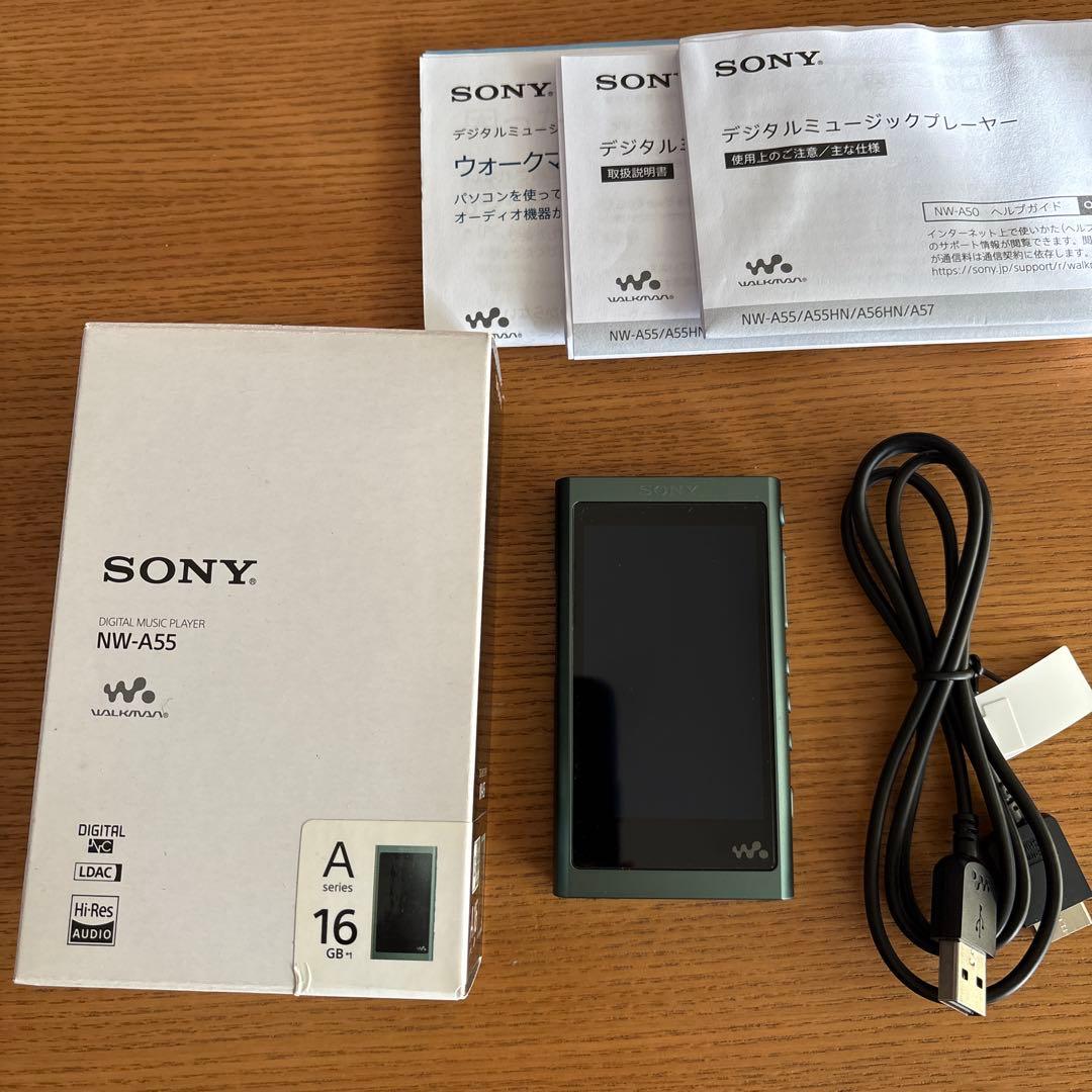 SONY NW-A55 16GB グリーン　美品