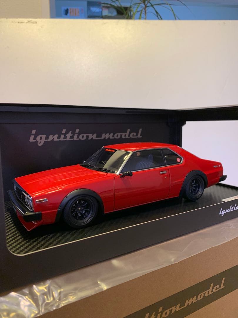IGモデル 1/18 日産 スカイライン 2000 GT-ES C210 レッド