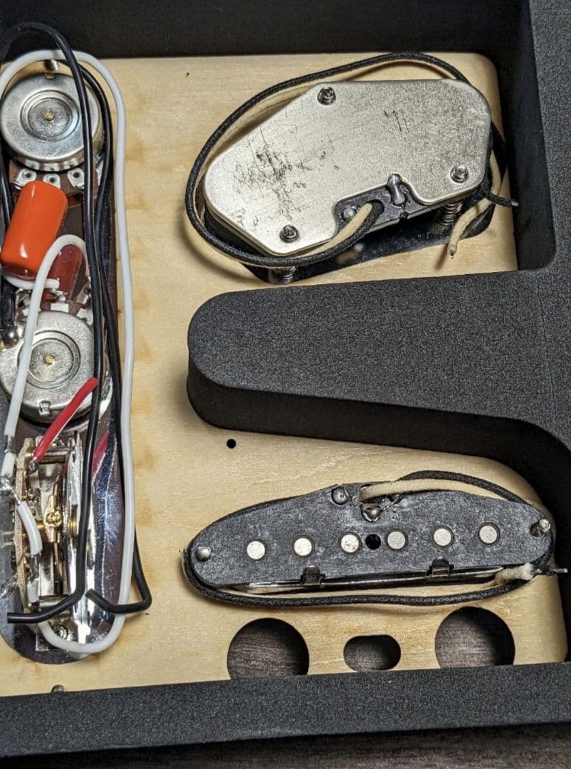 アルニコV　ピックアップ　メタルプレート　アセンブリ　セット