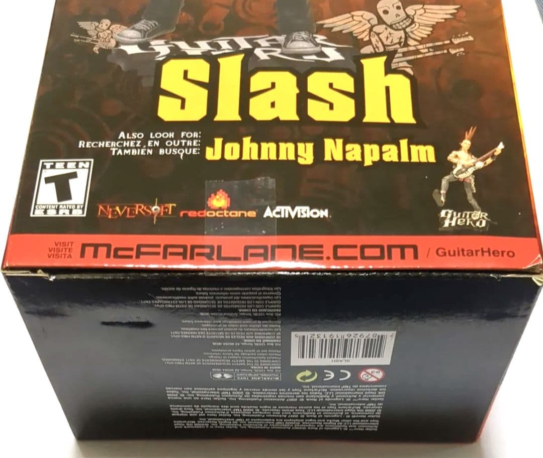 GUNS N' ROSES SLASH フィギュア GUITAR HERO