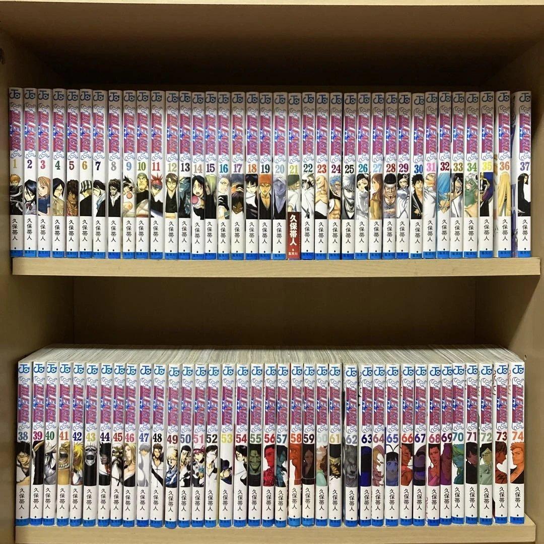 関連本4冊付き❗️送料無料❗️ブリーチ全巻1〜74巻＋関連本4冊 久保帯人