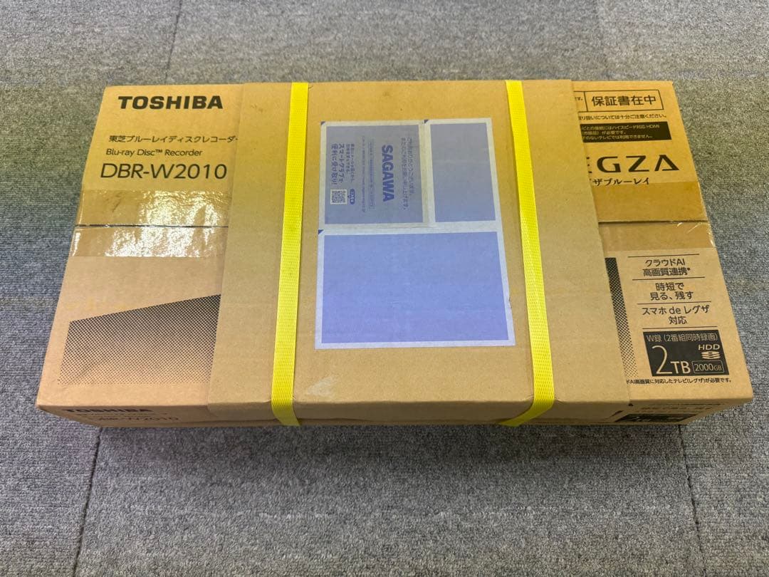 未使用　東芝 レグザ ブルーレイレコーダー DBR-W2010 REGZA