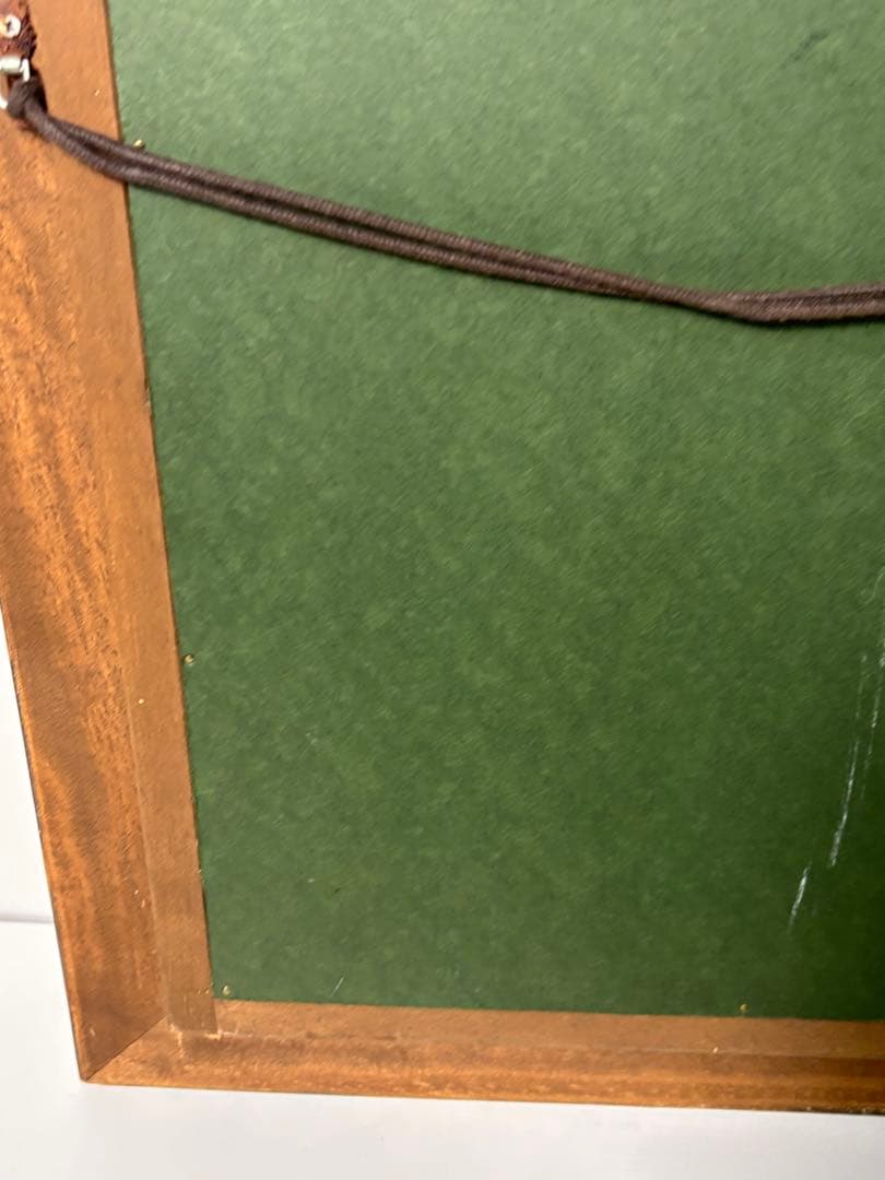 #小野州一「花の絵」原画作品（額装付き）