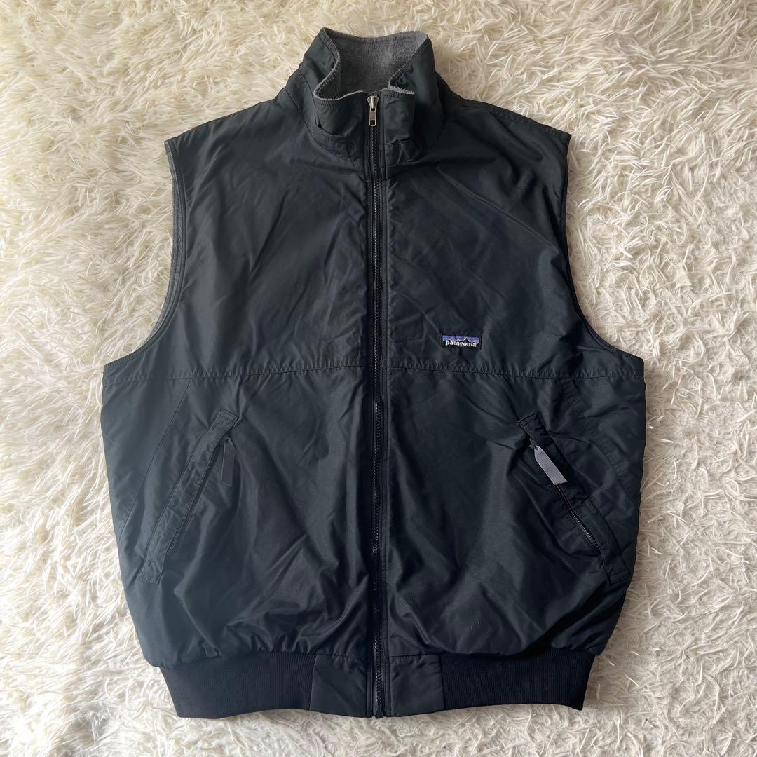 Patagonia パタゴニア シェルドシンチラベスト XL 90年代　黒