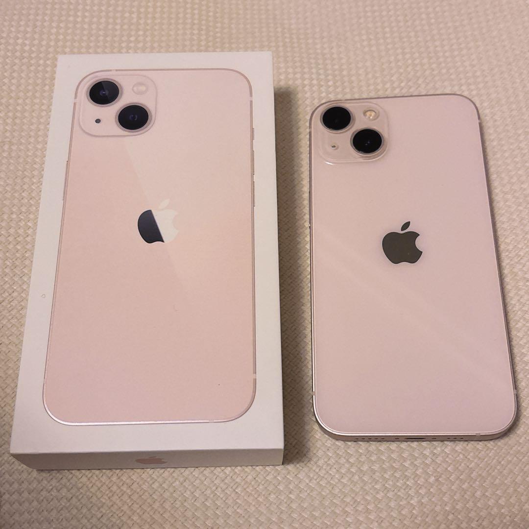 Apple iPhone13 256GB ピンク 本体 バッテリー100%