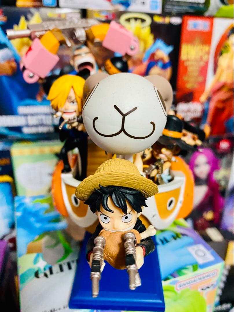 ワンピース　ワーコレ　ミニメリー号ATTACK　コンプリートセット WCF