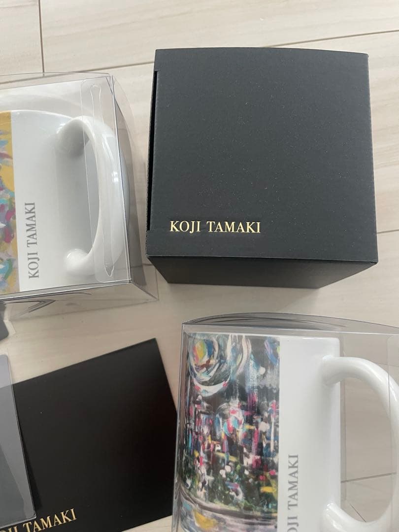 玉置浩二2025クリスマスディナーショー記念品 新品未使用　会場マグカップ2種類