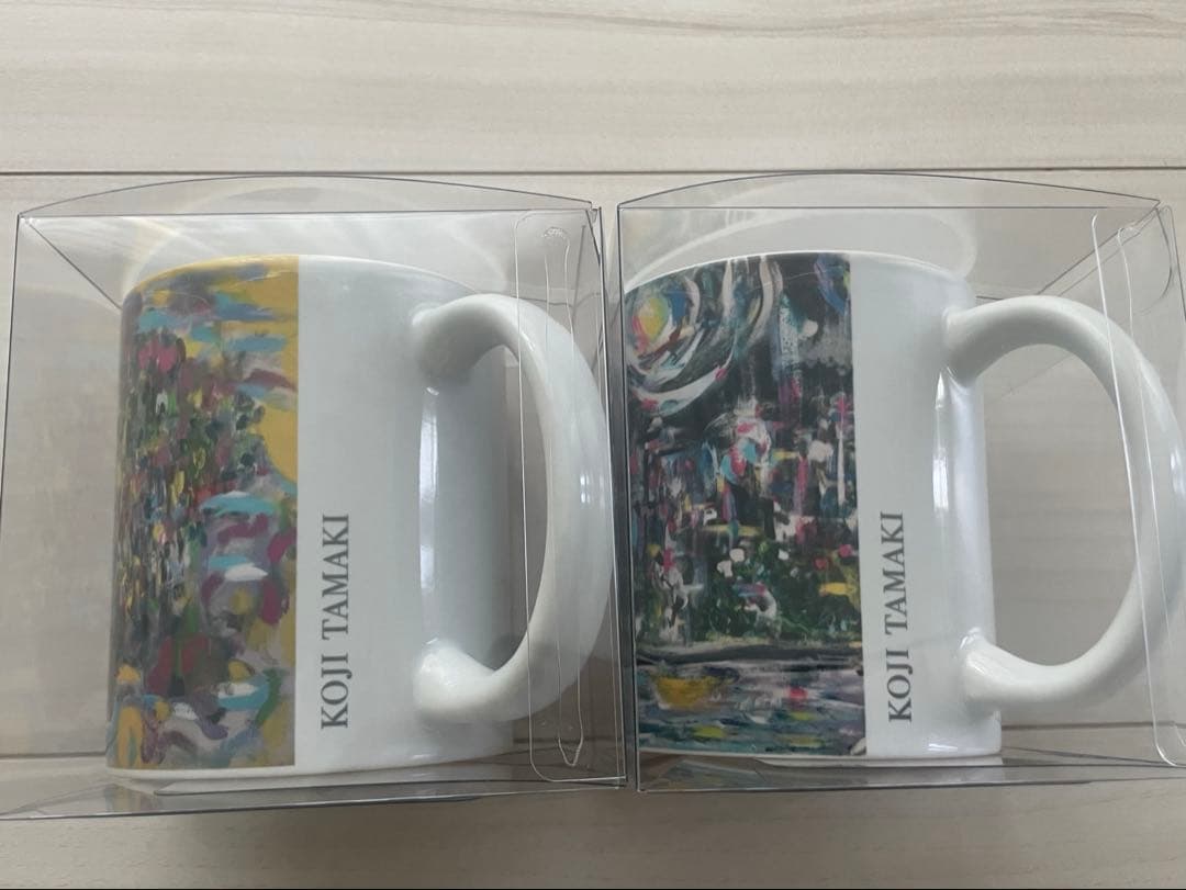 玉置浩二2025クリスマスディナーショー記念品 新品未使用　会場マグカップ2種類