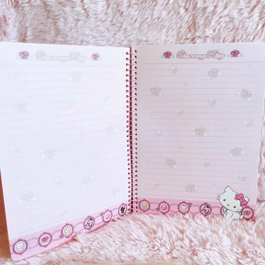 希少レア　チャーミーキティ　レターセット　ペン　まとめ売り　平成レトロ　サンリオ