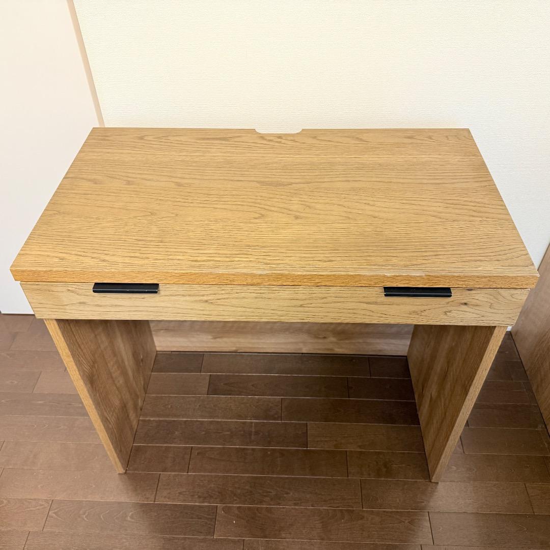 Unico ADDAY デスク W800　引き出し付き