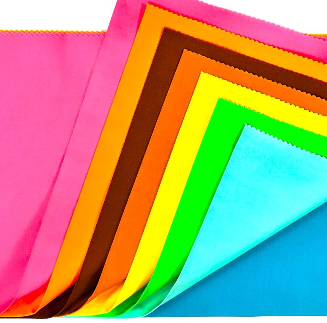 64色カラードレープ、パーソナルカラー診断用「新品」厚手綿ブロード高級生地使用