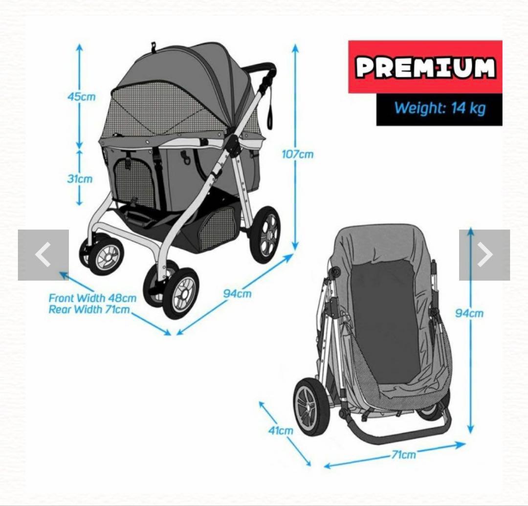 ペットカート ALL WAN バギー 大型犬 中型犬 犬