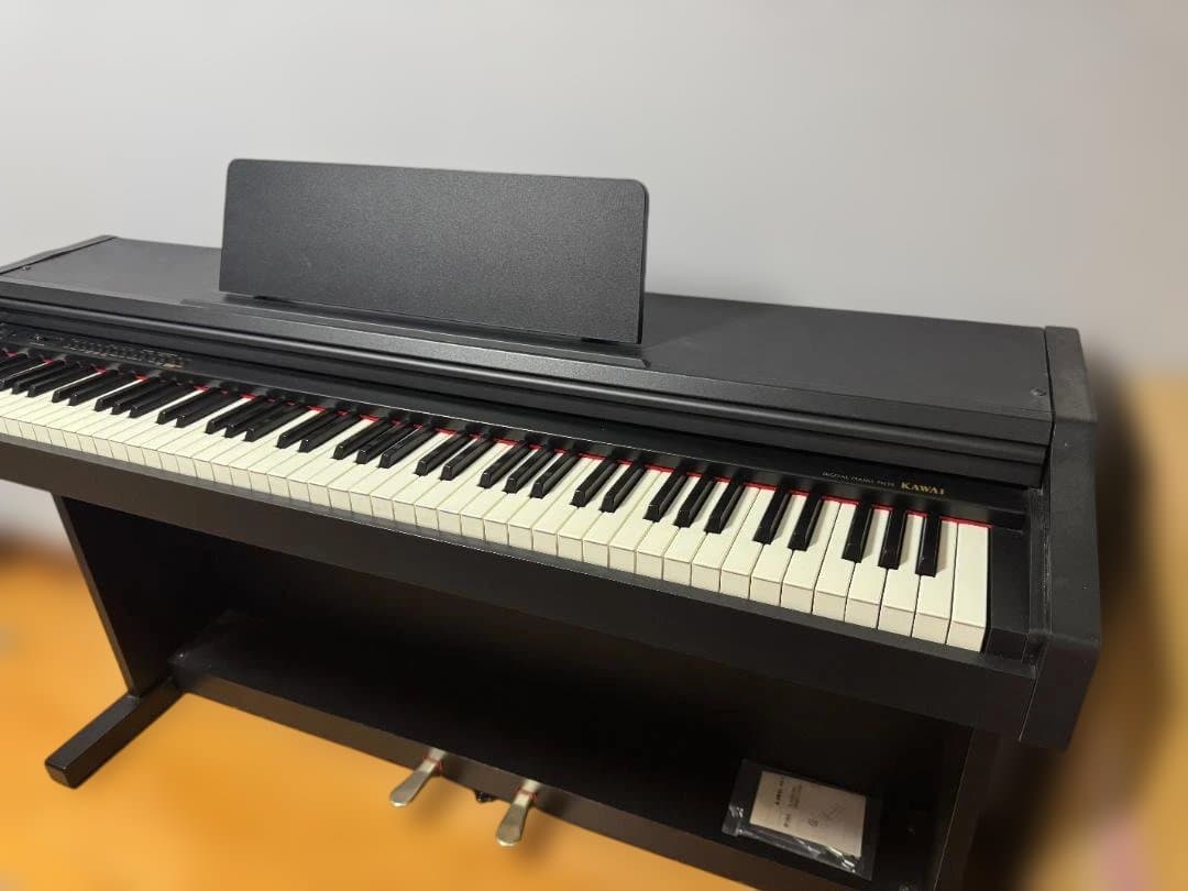 KAWAI　デジタルピアノ 88鍵 ブラック　PN75