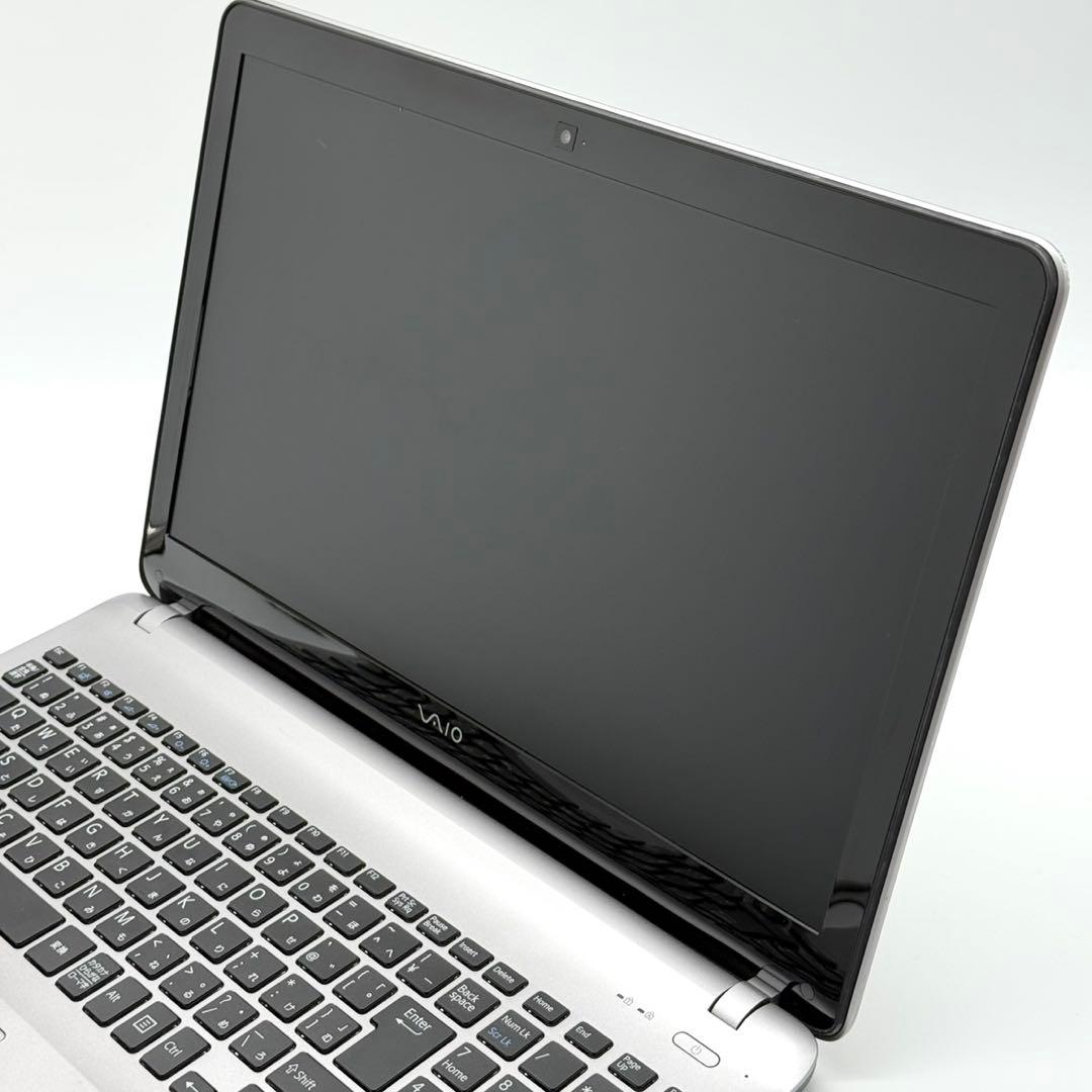 VAIOノートパソコン i7 新品SSD HDD500 高速起動 Blu-ray