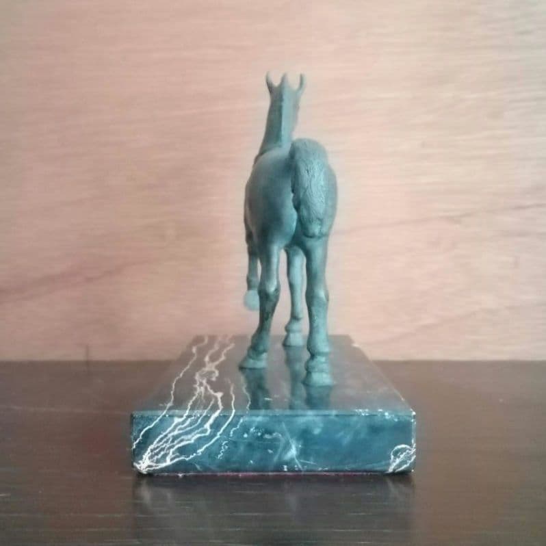 逸品　ヴァレーゼ工房　ブロンズ馬像　鋳造　Valese　イタリア　サンマルコ