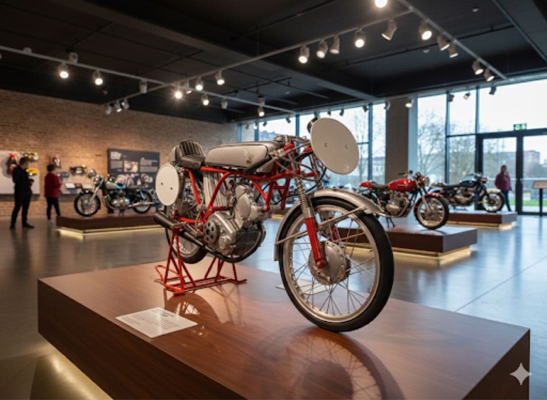 エブロ　1/10スケール　ホンダ CR110 カブ レーシング 1962