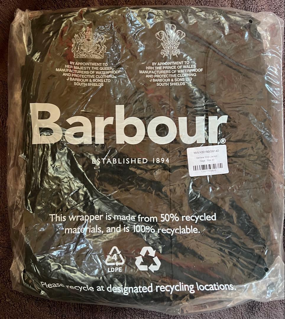 Barbour バブアー BEDALE セージグリーン サイズ40