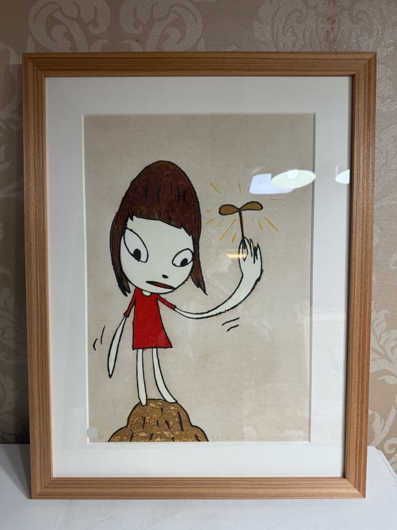 奈良美智　木版画　2作品セット