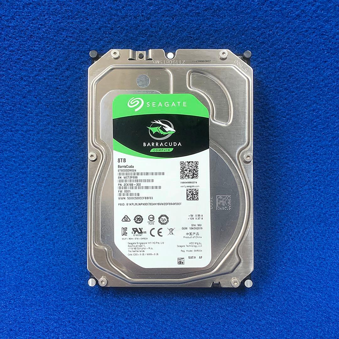内蔵型ハードディスクドライブ Seagate ST8000DM004 8TB