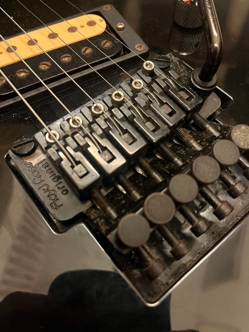 【ジャンク】KRAMERバナナヘッドギター ドイツ製オリジナルフロイドローズ