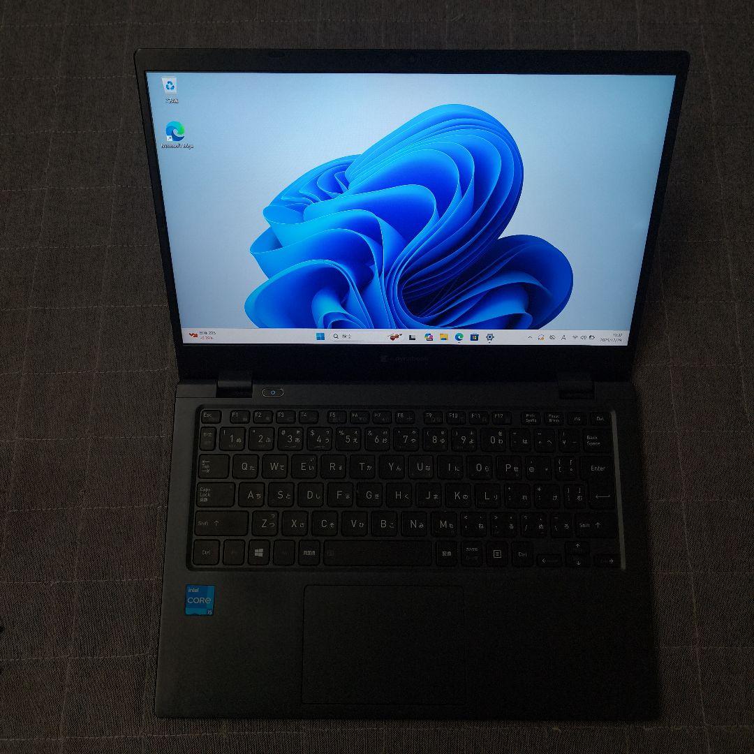 良好 爆速 Dynabook 超軽量 11世代i5 16GB 512GB 77